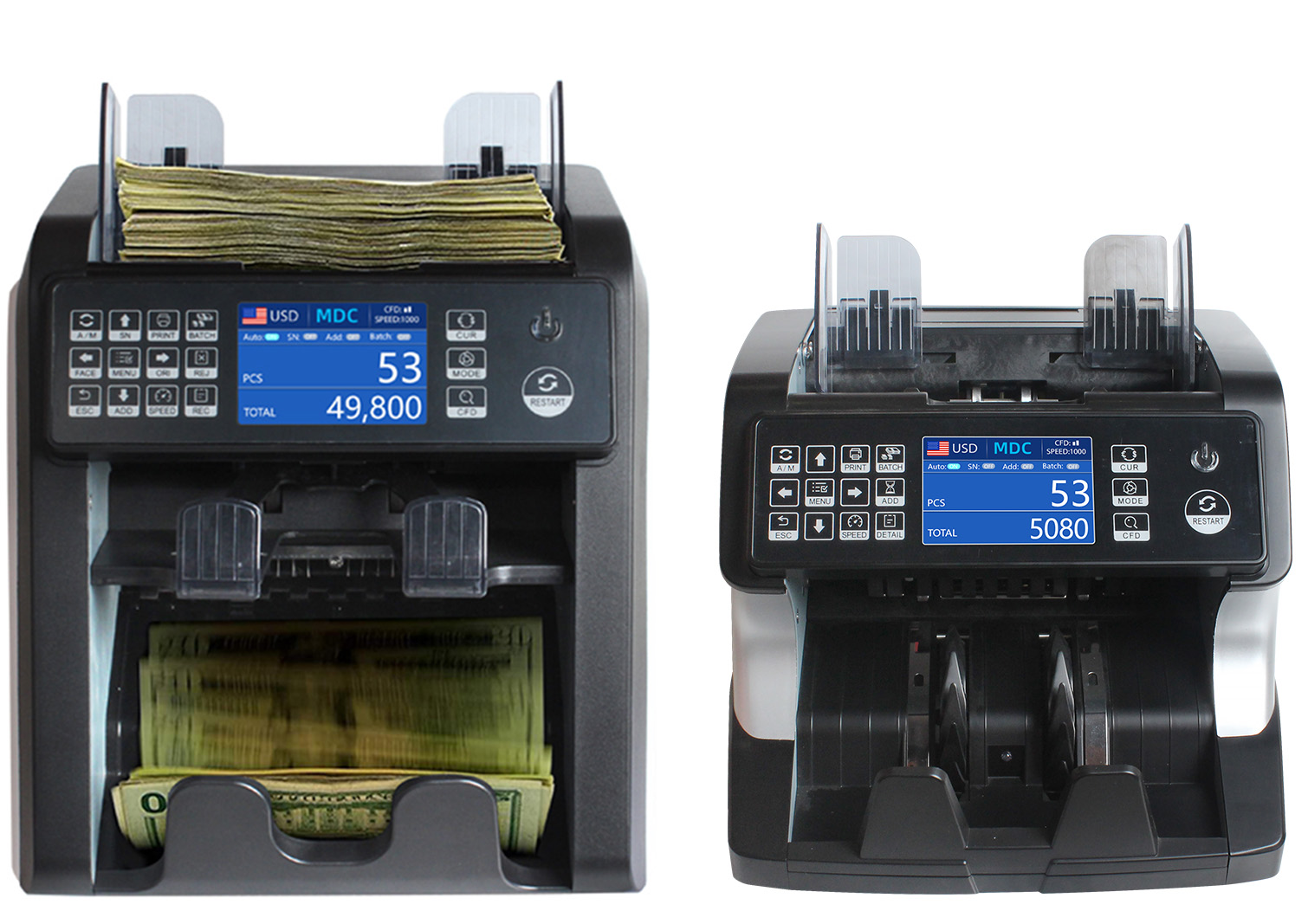 Mixed Denomination CIS Money Counter